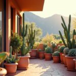 Exotische Pflanzen für den Balkon in Wüstenregionen